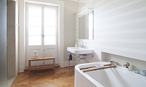 Badezimmer, Neubarockvilla, Lenzburg AG
